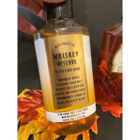 Bath & Body Works Men’s “Whiskey Scented” New Body Washes-2 - Picture 2 of 8